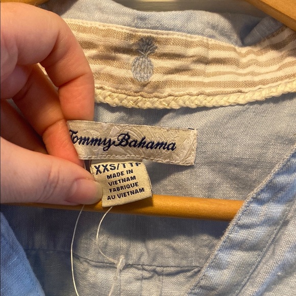 Tommy Bahama Linen Button-Up Shirt - Picture 5 of 8